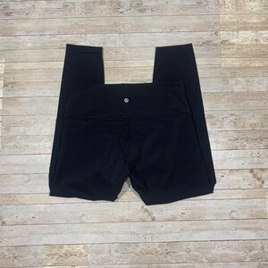 Lululemon Size 10 Wunder Under High Rise Tight 25" Legging Luxtreme Black